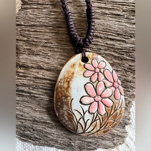 Floral Pendant Necklace